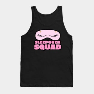 Sleepover Squad Slumber Party Pajamas Tank Top